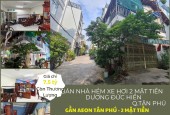 SỐC Bán nhà HXH Nguyễn Hữu Tiến 64m2,1 Lầu, 4,3tỷ, gần AEON